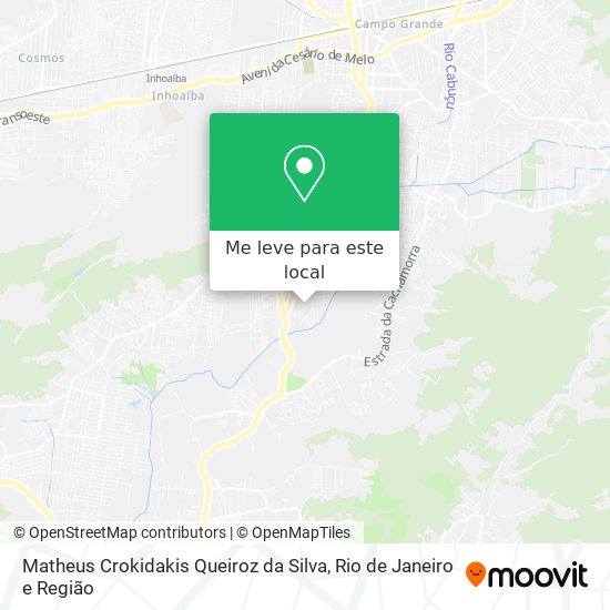 Matheus Crokidakis Queiroz da Silva mapa