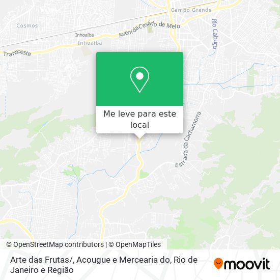 Arte das Frutas / , Acougue e Mercearia do mapa