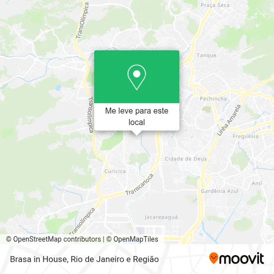 Brasa in House mapa