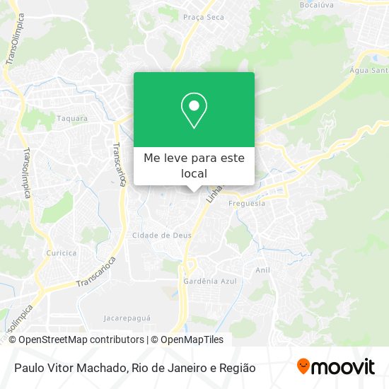 Paulo Vitor Machado mapa