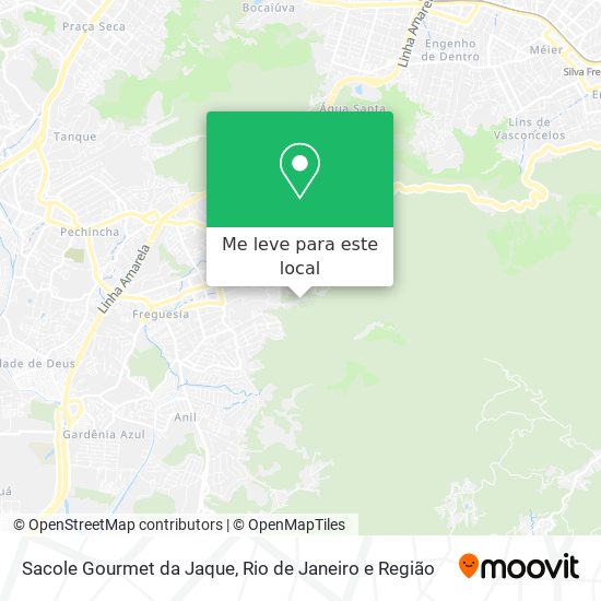 Sacole Gourmet da Jaque mapa
