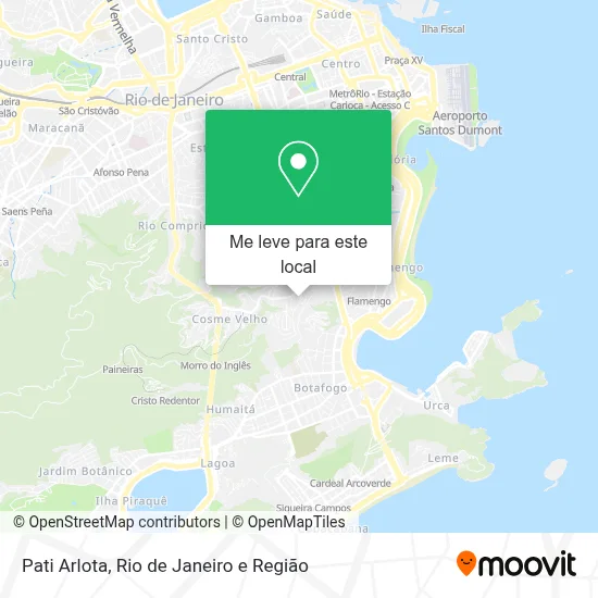 Pati Arlota mapa