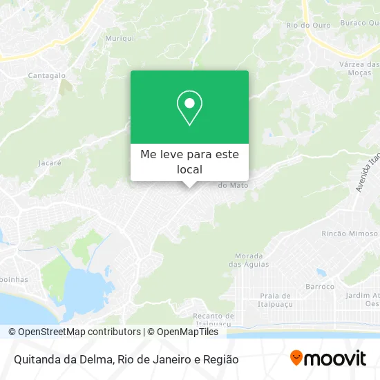 Quitanda da Delma mapa