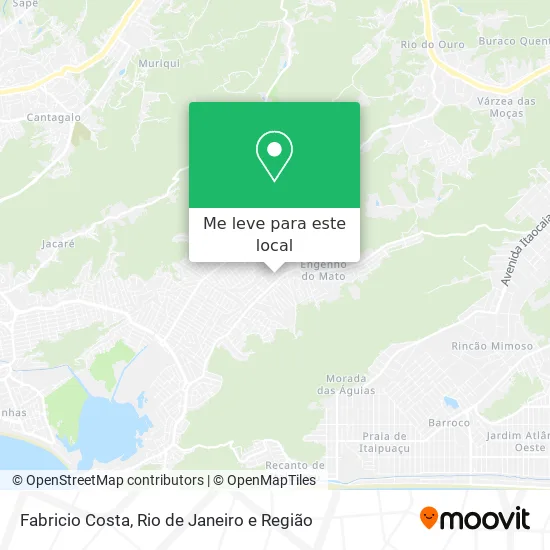 Fabricio Costa mapa
