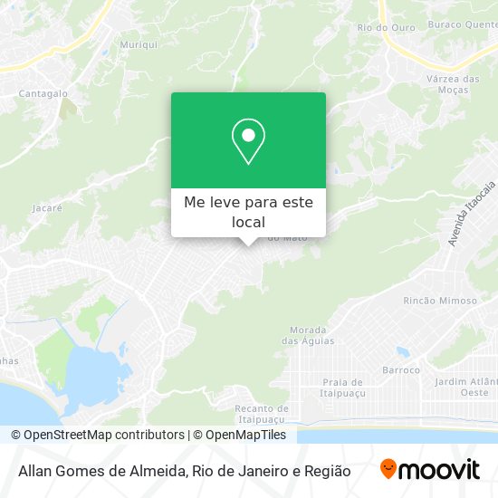 Allan Gomes de Almeida mapa
