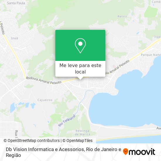 Db Vision Informatica e Acessorios mapa
