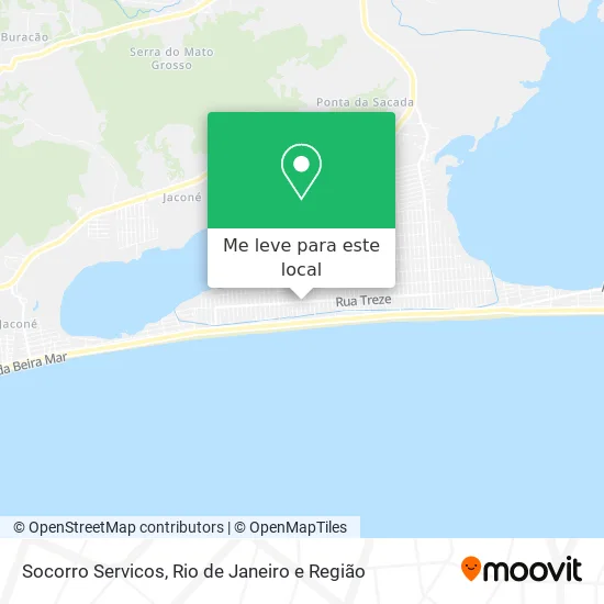 Socorro Servicos mapa