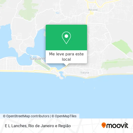 E L Lanches mapa