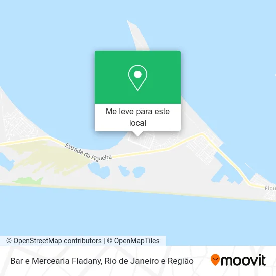 Bar e Mercearia Fladany mapa