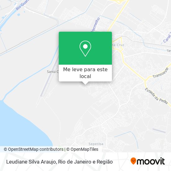 Leudiane Silva Araujo mapa