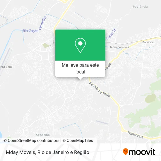 Mday Moveis mapa