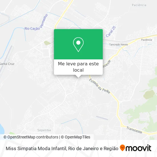 Miss Simpatia Moda Infantil mapa