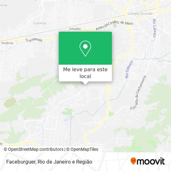 Faceburguer mapa
