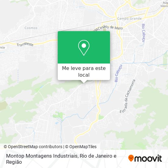 Montop Montagens Industriais mapa