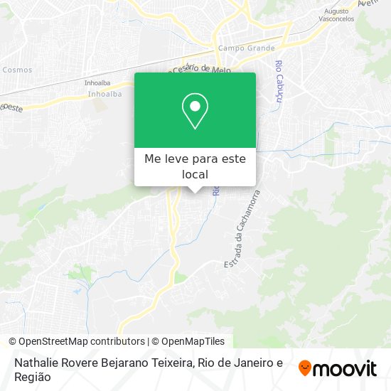 Nathalie Rovere Bejarano Teixeira mapa