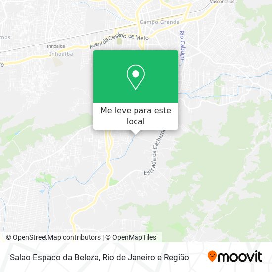 Salao Espaco da Beleza mapa