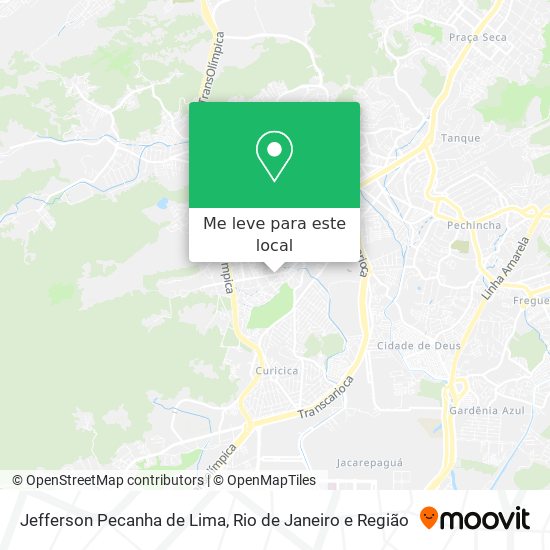 Jefferson Pecanha de Lima mapa