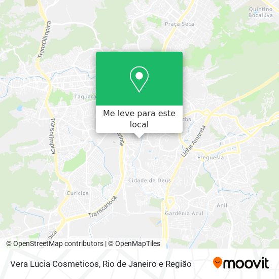 Vera Lucia Cosmeticos mapa