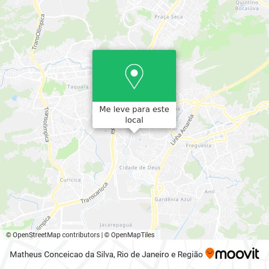 Matheus Conceicao da Silva mapa