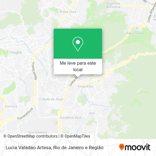 Lucia Valadao Artesa mapa