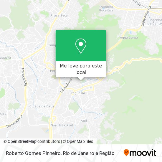 Roberto Gomes Pinheiro mapa