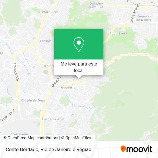 Conto Bordado mapa