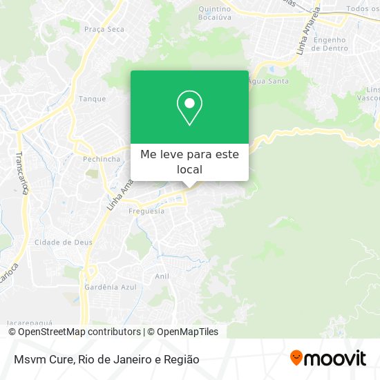 Msvm Cure mapa