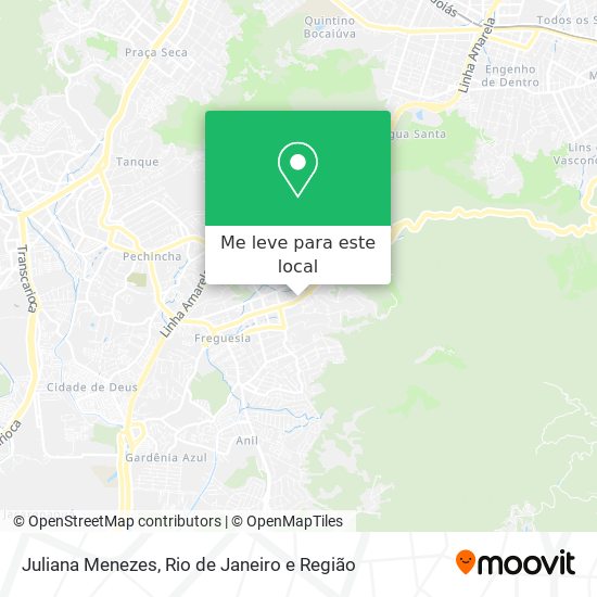 Juliana Menezes mapa