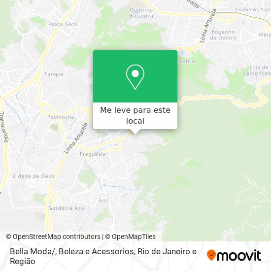 Bella Moda / , Beleza e Acessorios mapa