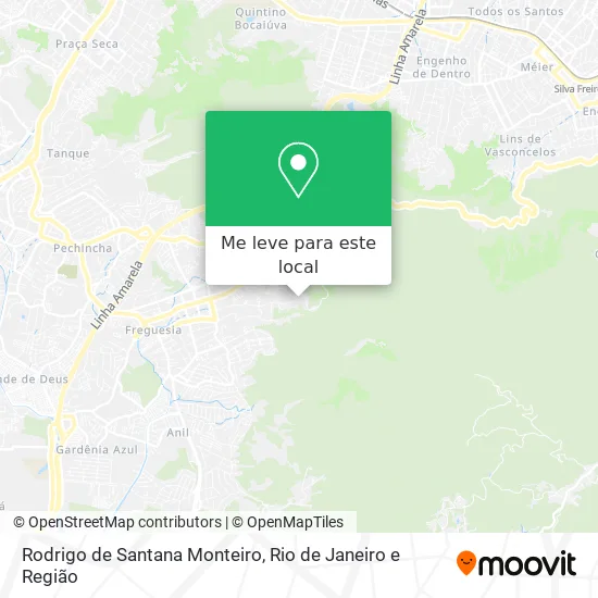 Rodrigo de Santana Monteiro mapa