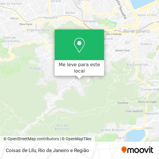 Coisas de Lilu mapa