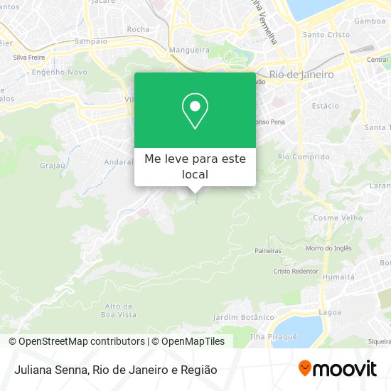 Juliana Senna mapa