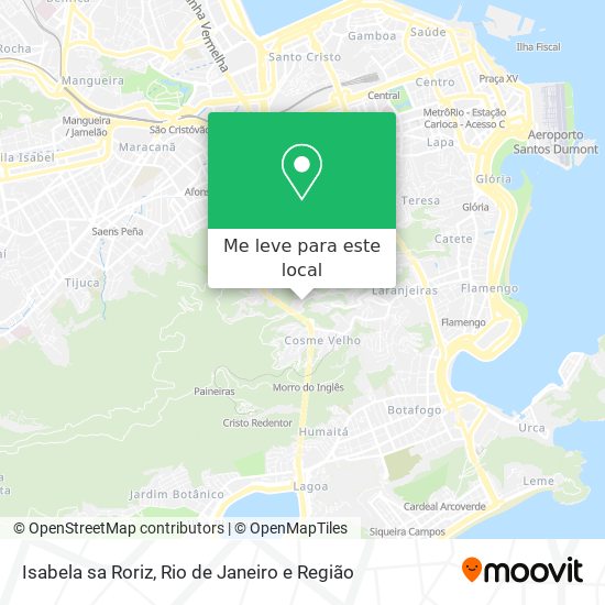 Isabela sa Roriz mapa