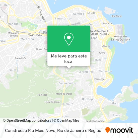 Construcao Rio Mais Novo mapa