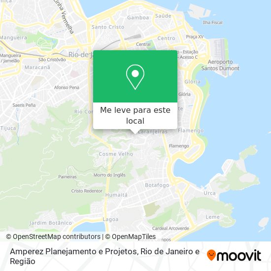 Amperez Planejamento e Projetos mapa