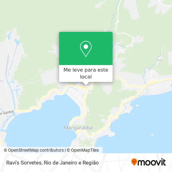 Ravi's Sorvetes mapa