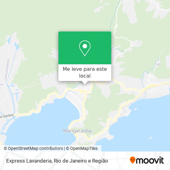Express Lavanderia mapa