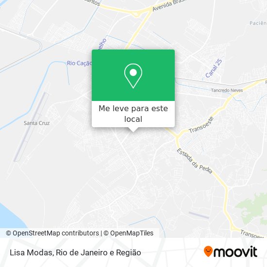 Lisa Modas mapa