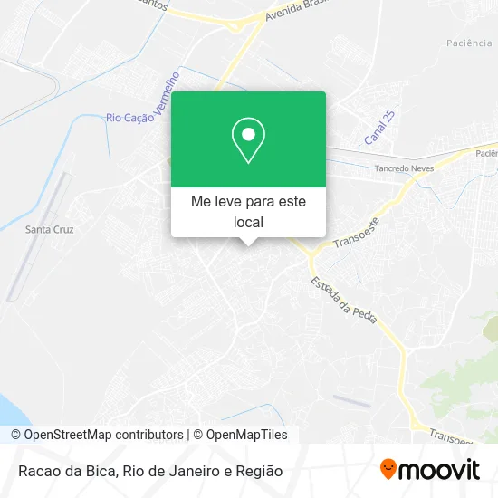 Racao da Bica mapa