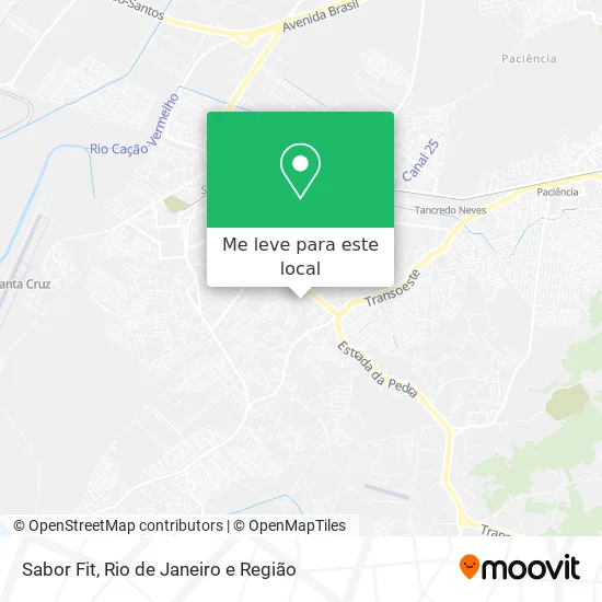 Sabor Fit mapa