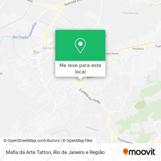 Mafia da Arte Tattoo mapa