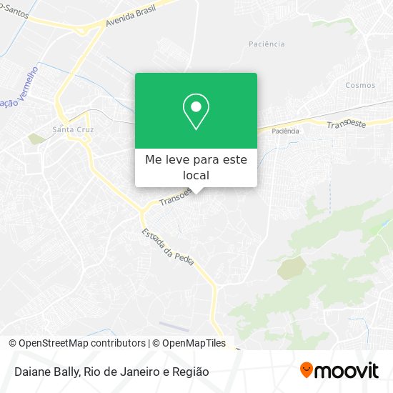 Daiane Bally mapa