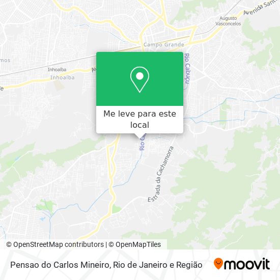 Pensao do Carlos Mineiro mapa