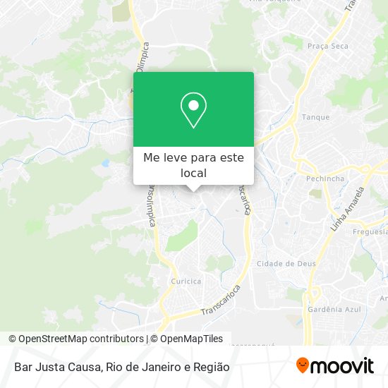 Bar Justa Causa mapa