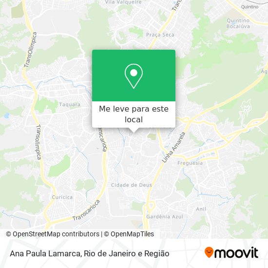 Ana Paula Lamarca mapa