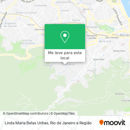 Linda Maria Belas Unhas mapa