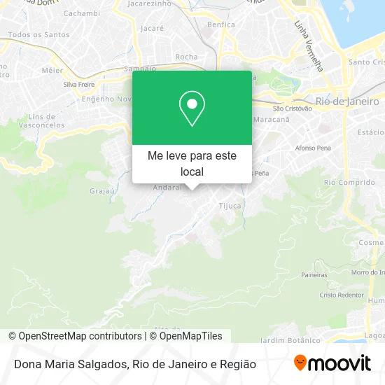 Dona Maria Salgados mapa