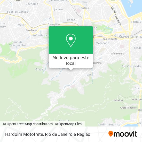 Hardoim Motofrete mapa