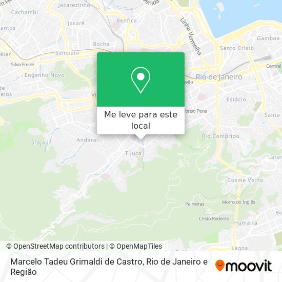 Marcelo Tadeu Grimaldi de Castro mapa