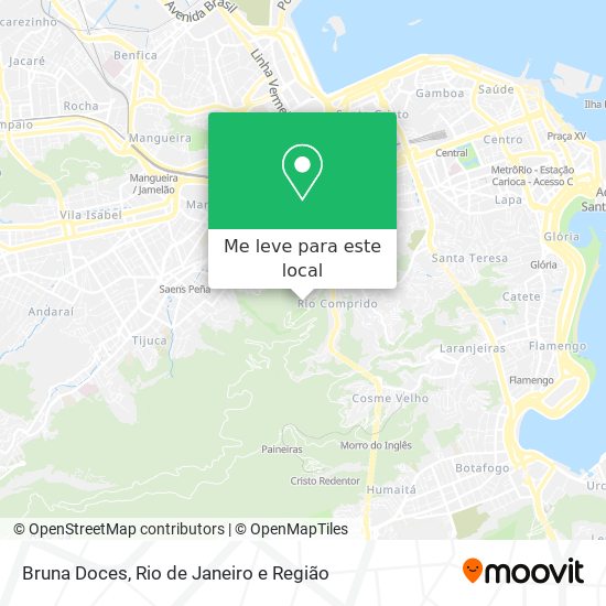 Bruna Doces mapa